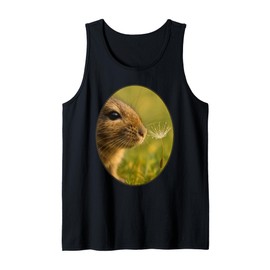 Macro Degu Dandelion Spring Moment Tank Top