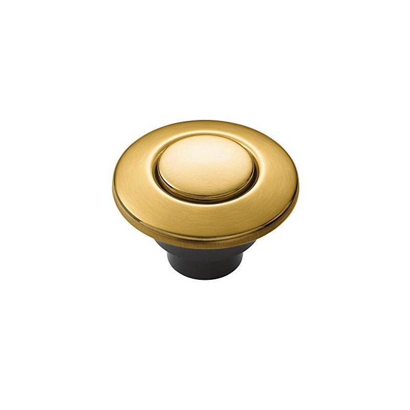 Moen Brushed Gold Garbage Disposal Air Switch Coordinating Decorative Button,
