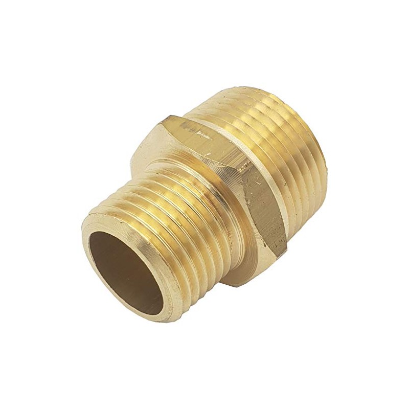 3/4" BSP x 1/2" NPT Male Union Reduction Thread Adaptor