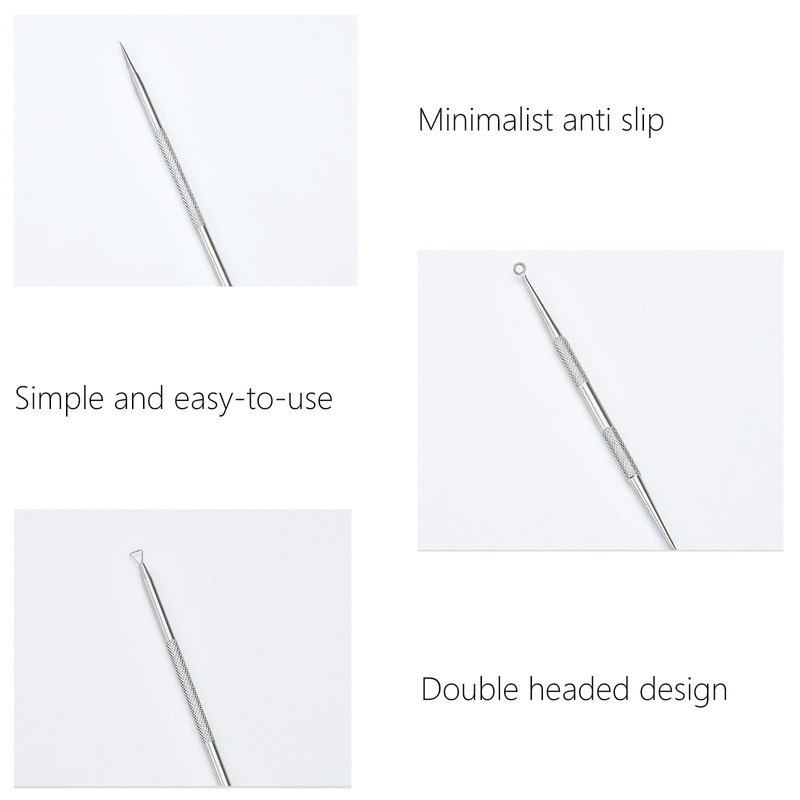Geebymol Blackhead Tool Kit, Stainless Steel Spot Treatment Tools for