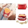 Women Girl Cute Fries Satchel Shoulder Crossbody Messenge Handbag Bag