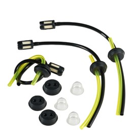 Strimmer Fuel Line by Aurdox, Universal Strimmer Fuel Pipe, Fuel Line Hose Kit, Petrol Strimmer Parts, Fuel Hose for Brush Cutter Brush Cutter Trimmer Mower Hedge Trimmer - 3 Sets