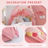 Razee Full Size Bed Canopy for Kids, Girls Bed Tent