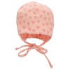 Sterntaler Girls' Beanie Hearts Hat, pink