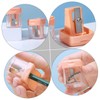 Baluue 4Pcs Cosmetic Pencil Sharpener Durable Single Design for Eyeliner