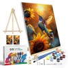 JOOZ Paint by Numbers Kit for Adults with Frame, Hummingbird