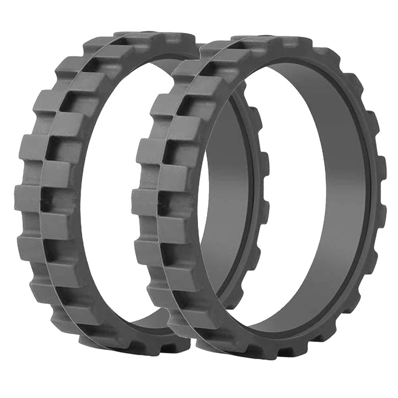 MIRTUX 2 Pack Tyres Compatible with Roomba Series 500, 600,