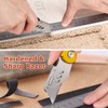 Vickay Folding Utility Knife Box Cutter Utility Blades Heavy Duty