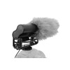 Shotgun Microphone (Stereo) with Windscreen & Dead Cat Muff for