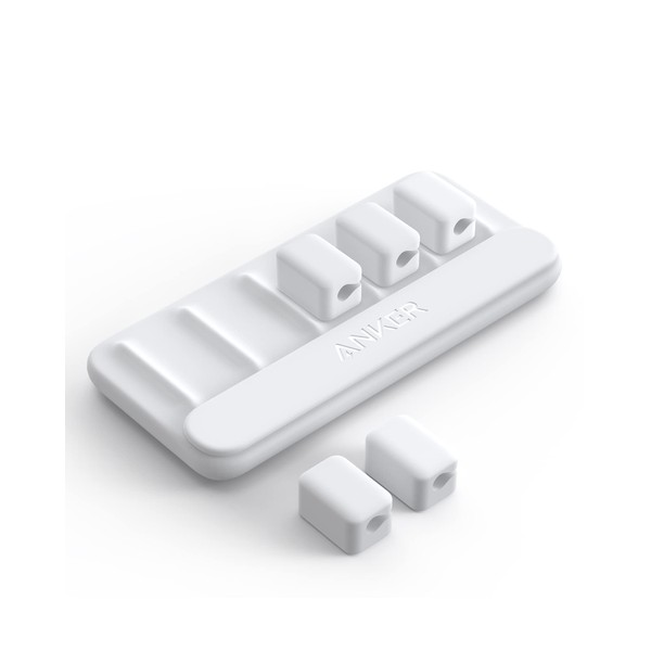 Anker Magnetic Desktop Cord Holder, Multipurpose Wire Keeper for Lightning,