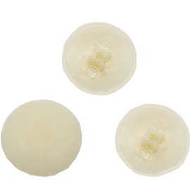 200 Pcs Cream Color Plastic Nut Cover Snap,Cam Lock Screw Protection Cap,Decorative Nut Cover,for Cabinet Drawer Dresser and Wardrobe Furniture