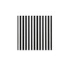 Striped Napkins, Black, 33 x 33 cm (Pack of 20)