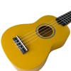 Tiger Soprano Ukulele for Beginners in Yellow