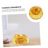 CORHAD Beautiful Crystal Treasure Basin Decor Home Ornament 8cm Feng