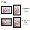 upsimples Pack of 3 Picture Frames 10 x 15 cm