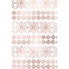 Rose Gold and White Bohemian Composition Notebook - Small Ruled