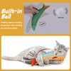 Catnip Toys Cat Fish Plush Toys, Cats Chew Toys for