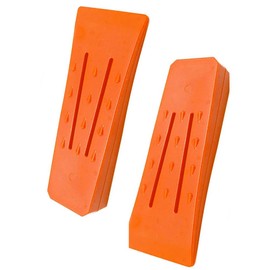 LOYELEY Wood Cutting Wedge, Wedge, Set of 2, For Cutting Wood, For Cutting Wedges, For Felling, Forestry Use, Chain Saw, Wedge, Chainsaw Accessory