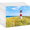 4x6 Acrylic Picture Frames Set of 6, Clear Photo Frame