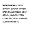 Old Trapper Peppered Beef Jerky Naturally Smoked Family-Size, 18 Ounces