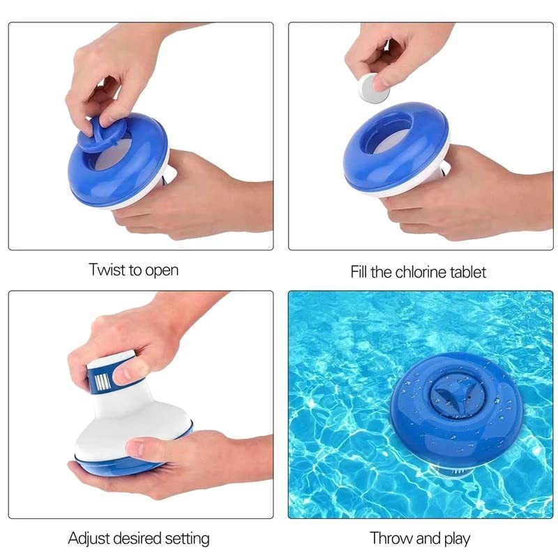 Chlorine Tablets for Swimming Pool, 100g Chlorine Tablets for Hot