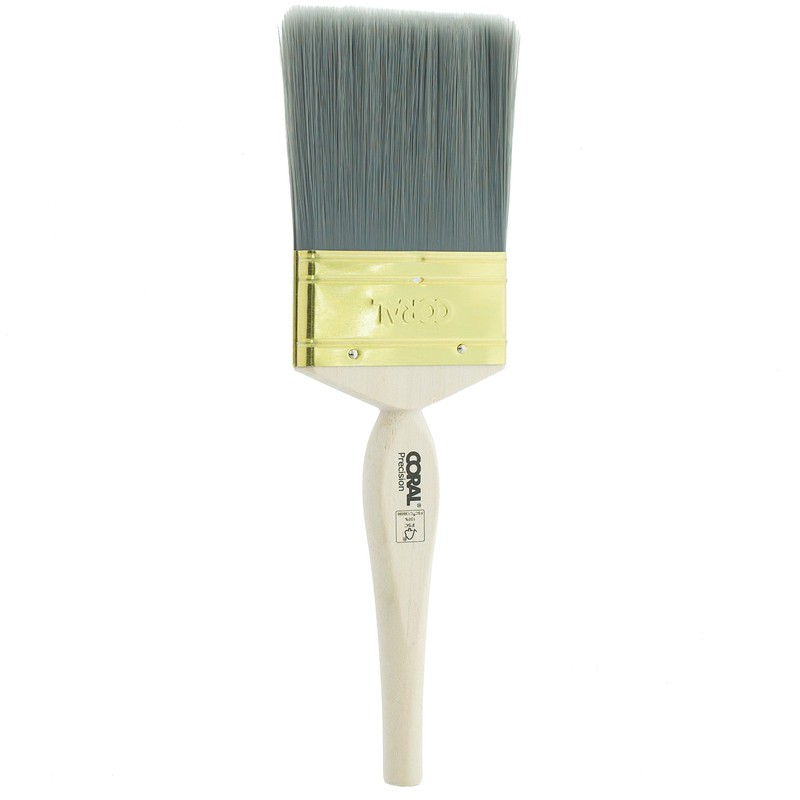 Coral 31475 Precision Paint Brush with Platinum Easy Clean Filaments