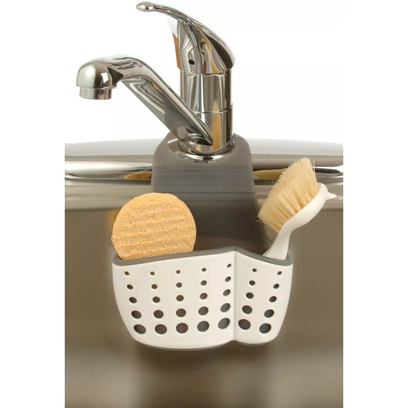Casa Bella Organizador Cocina Base Esponja Lavabo Plastico Antihongos