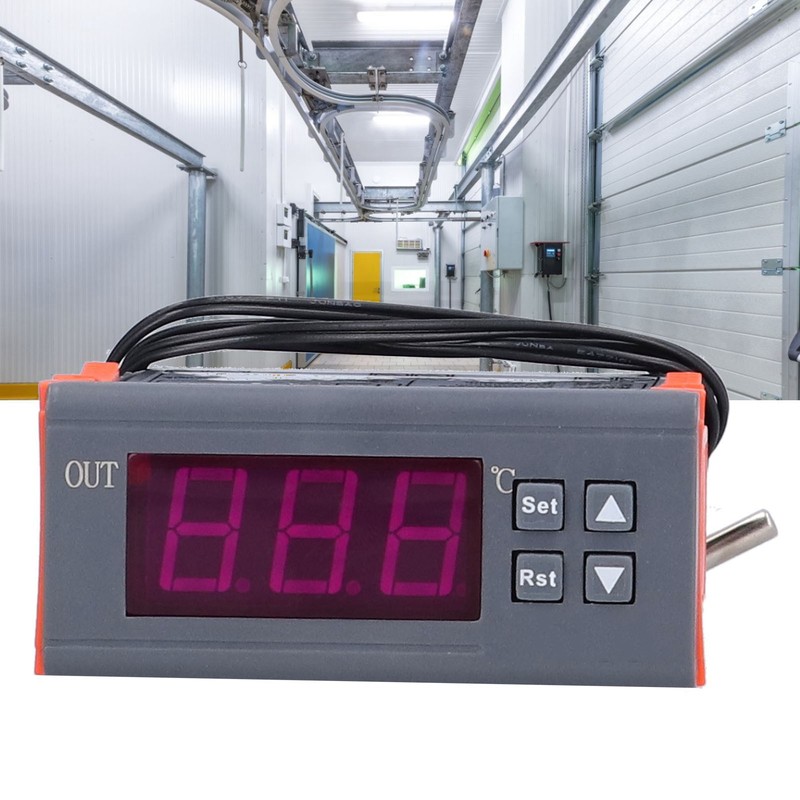 Temperature Controller Electric Digital Adjustable PID Control Switch DC 12V