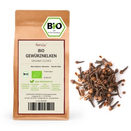 Kamelur 500 g Organic Cloves Whole - Aromatic Organic Cloves, No Additives - Organic Cloves as a Perfect Spice for Gingerbread - Organic Clove in Biodegradable Packaging