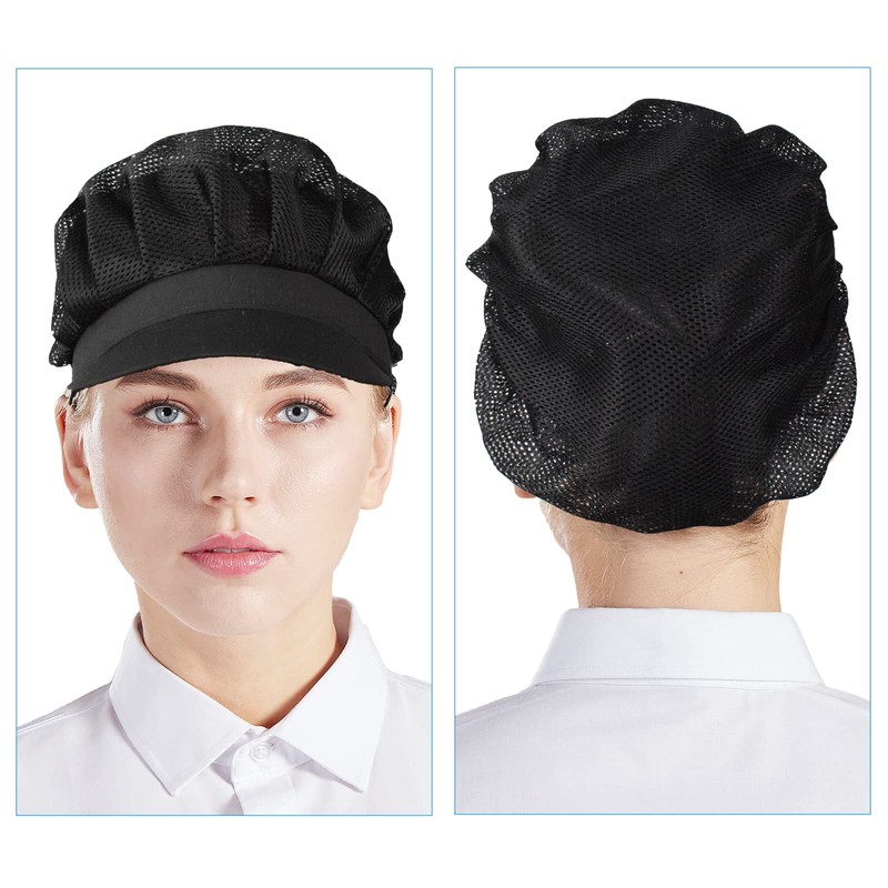 Nanxson 3pcs Chef Hat Kitchen Cooking Chef Cap Food Service