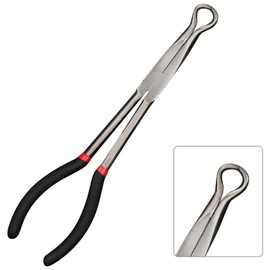 Electrical Disconnect Pliers for, 11/16inch Radiator Hose Clamp Pliers Automotive, Electrical Connector Pliers, Electrical Connector Disconnect Pliers, Long Spark Plug Removal Pliers Tool