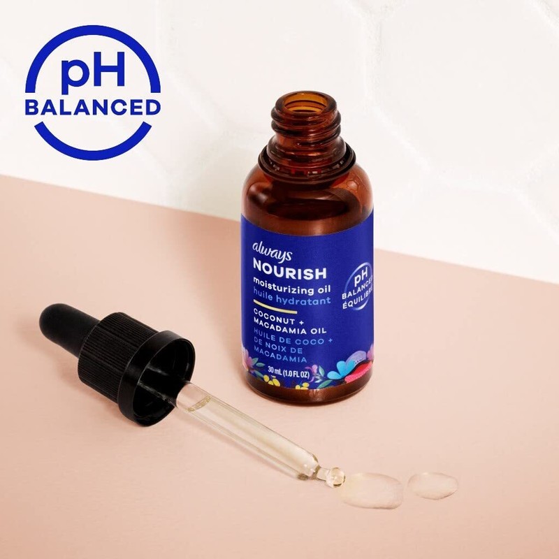 Always Nourish, Moisturizing Oil, Coconut + Macadamia Oil 1 fl