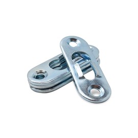 Keyhole Hangers, Single Hole Hanging Plates - Pack of 100 by Woodpeckers