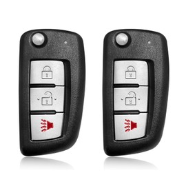 2 Keylessbest Replacement for 2015 2016 2017 2018 2019 Nissan Rogue Key Fob Remote Control CWTWB1G767 3 Buttons 434MHz