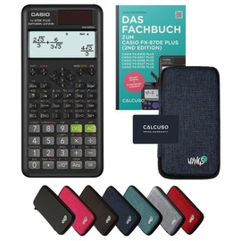 Calcuso Standard Package Blue with Calculator Casio FX-87DE Plus 2