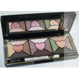 Too Faced Love Eye Shadow Palette + Black Waterproof Eyeliner-Prist