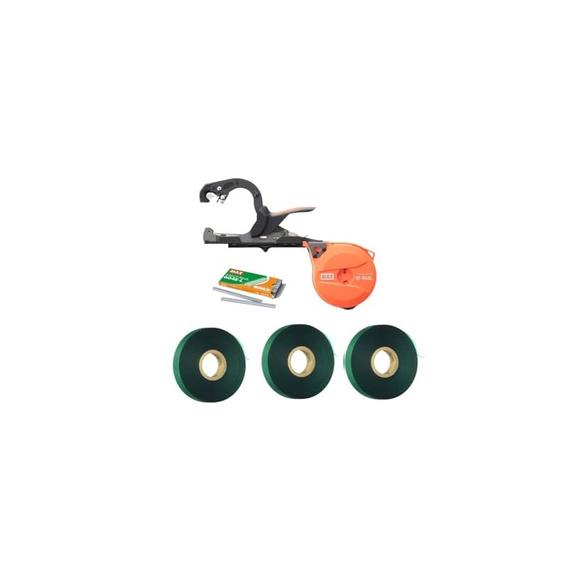 MAX HT-R45L Tapener Plant Tying Tool Kit with Large MGT