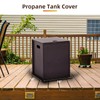 Propane Metal Tank Cover Table Hideaway Table Gas for Gas