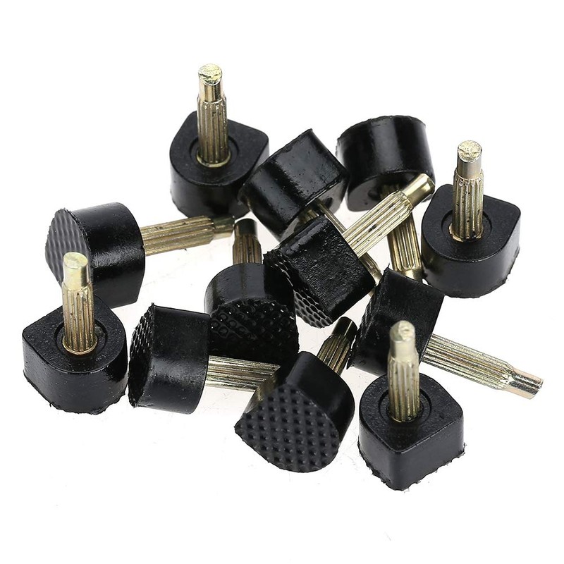 Candeon Heel Tips, 60 Pieces (5 Different Sizes), Repair Tips