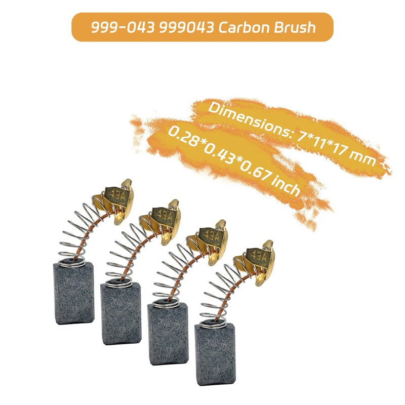 999-043 999043 Carbon brush Replacement for Hitachi Angle Grinder Replaces