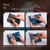 [TASUKI] Italian Leather Genuine Leather Wallet, Long Wallet, L-Shaped Zipper,