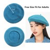 RuiChy Women Vintage French Beret Beanie Elegant Soft Stretchy Cap