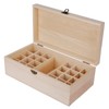 Wooden Essential Oil Storage Box 25 Compartment Storage Box Essential