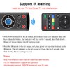 2.4G Wireless Remote Control with IR Learning, 10M Range, Replacement