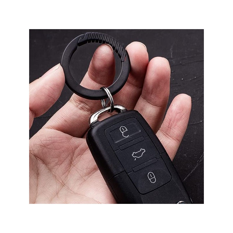 TISUR, Men's Titanium Carabiner, Key Case, Key Holder, Key Ring