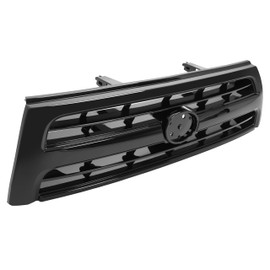 KUAFU Front Grill Compatible with 1999-2000 Toyota 4Runner 5311135460 5311135450C0 TO1200227 Upper Bumper Grille Painted Black