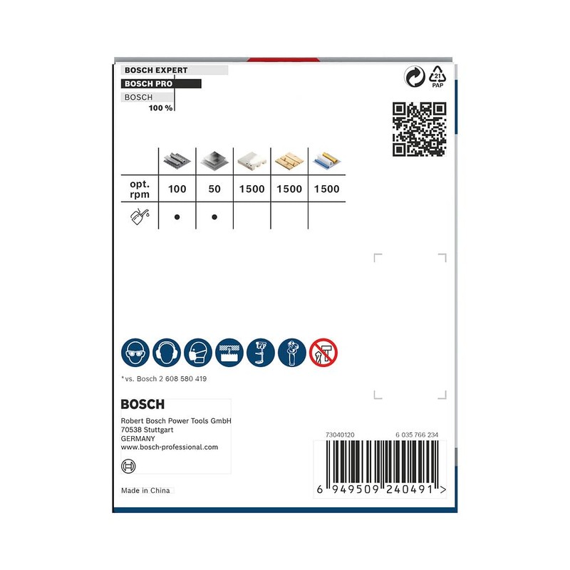 Bosch 1 x PRO Multi Material Power Change Plus Hole