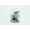 Cornelißen Glitter Ball Sea Turtle Animal Snow Miniature Shaker Glass