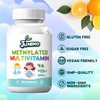 Juneno Methylated Multivitamin Gummies for Kids - MTHFR Support Supplement