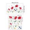 Wall Sticker Stylish Flower Scandinavian Wall Spring Butterfly Wall Sticker
